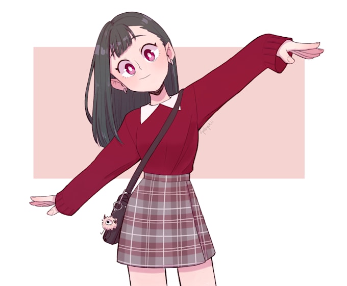 draw cute anime art
