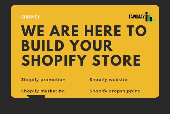 create shopify print demand and converting shopify website