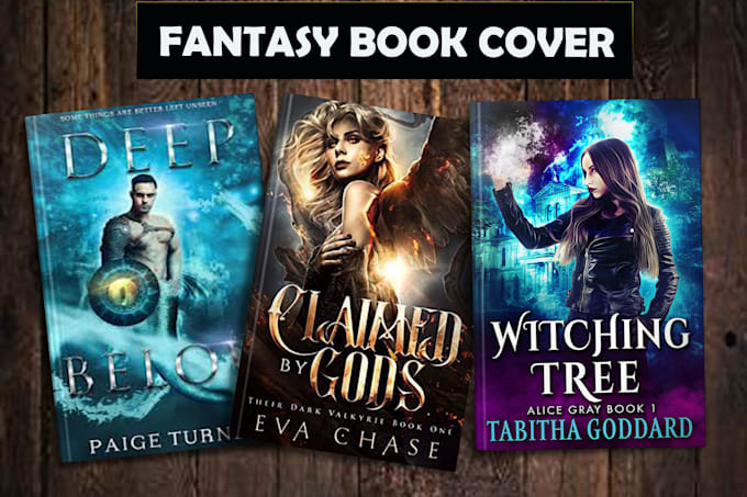 make a fantasy book cover, within 2 hours