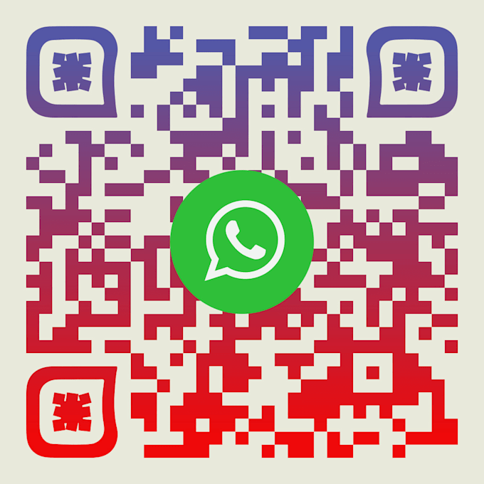 do best eye catchy qr code design along with stylish logo