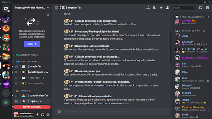 set up a discord serve for you