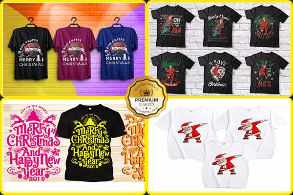 make unique and creative ugly christmas t shirt designs