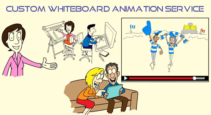 create custom whiteboard animation video ads
