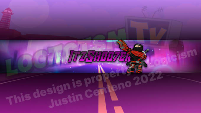 design an amazing gaming or anime banner or logo