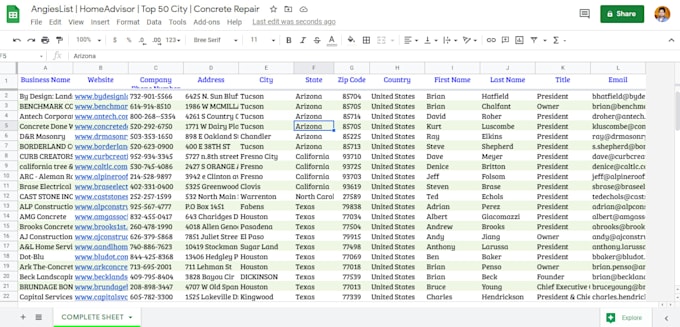 b2b lead generation web research and data entry