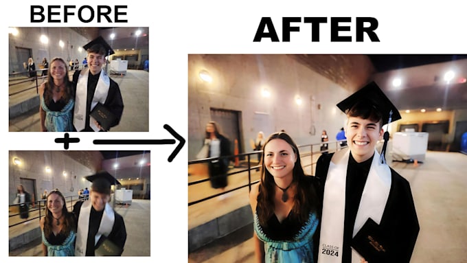 fix and restore blur,pixelated or low quality photos