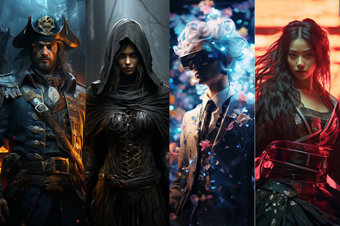 create stunning highly detailed ai art and portrait using midjourney