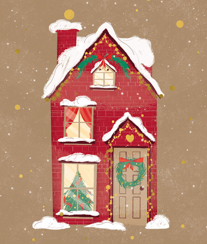 design unique illustration for print and digital