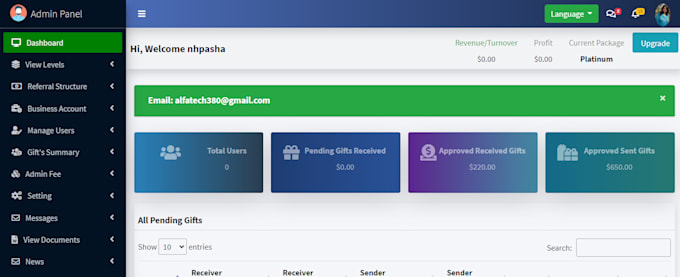 develop all kind of MLM software with website