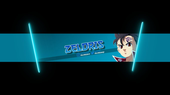design a twitter header and i do youtube banners