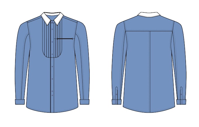 make tops technical drawings