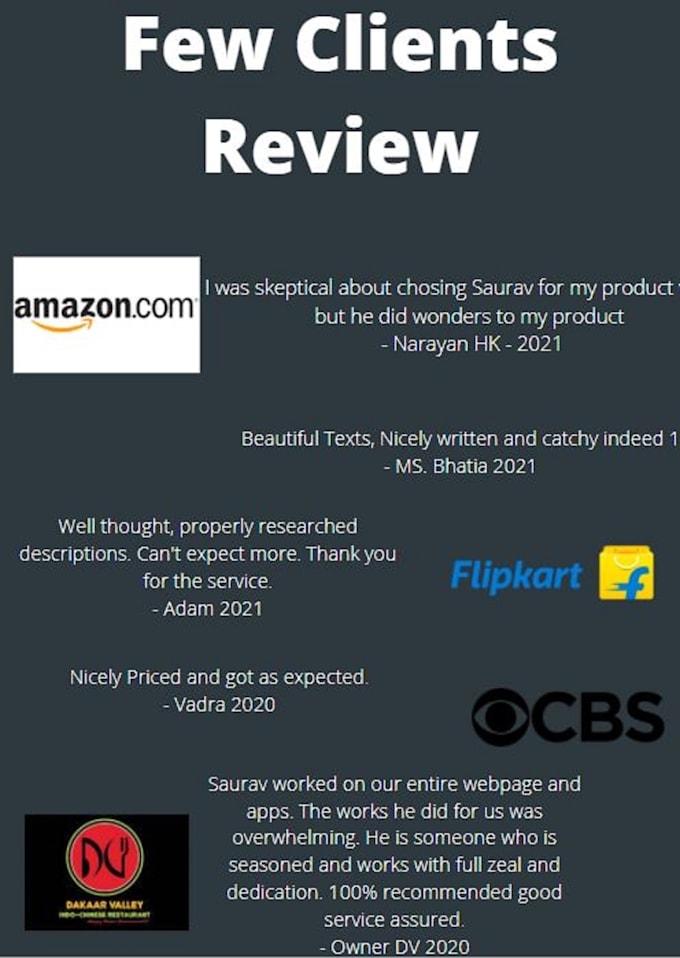 Write eye catching product descriptions by Saurav1408 Fiverr