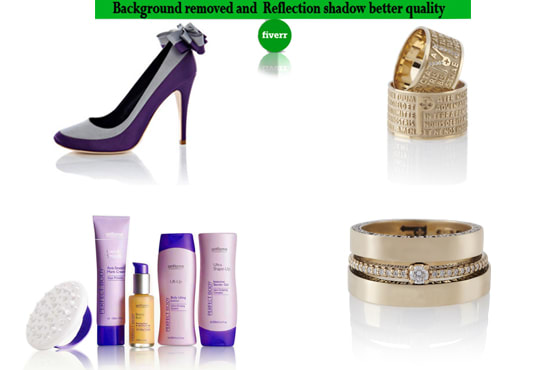 background product photo editing with shadow creation