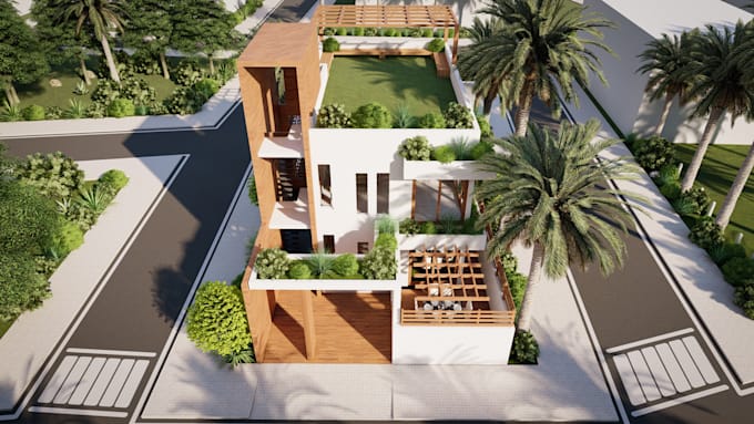 create realistic exterior renders