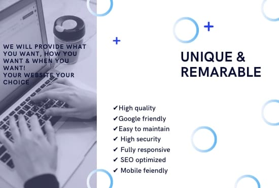 provide creative and custom website designing