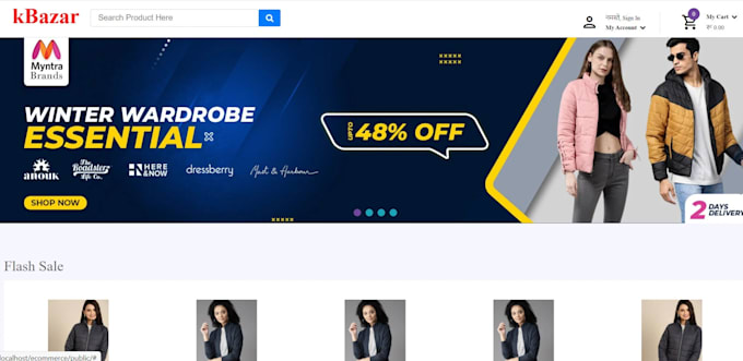 build a custom ecommerce website as per your business needs