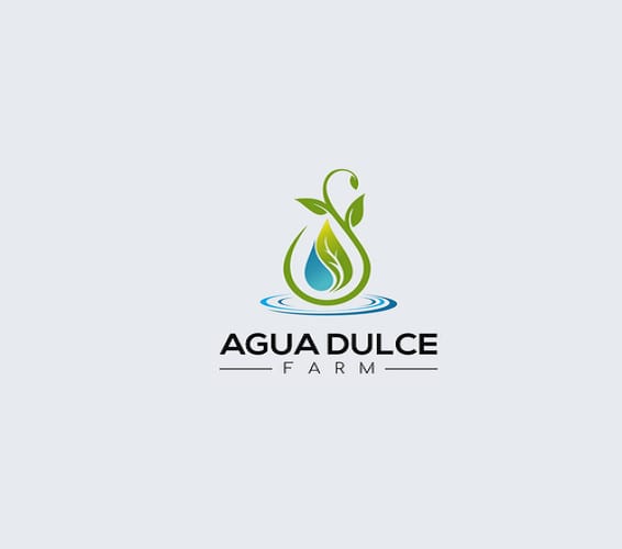 Design agua dulce farm of san diego logo design in 1 day by John