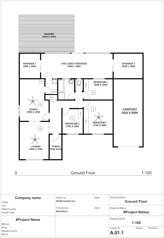 draw autocad floor plan the fastest