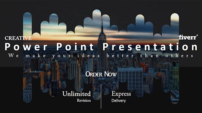 create a professional and creative powerpoint presentation design