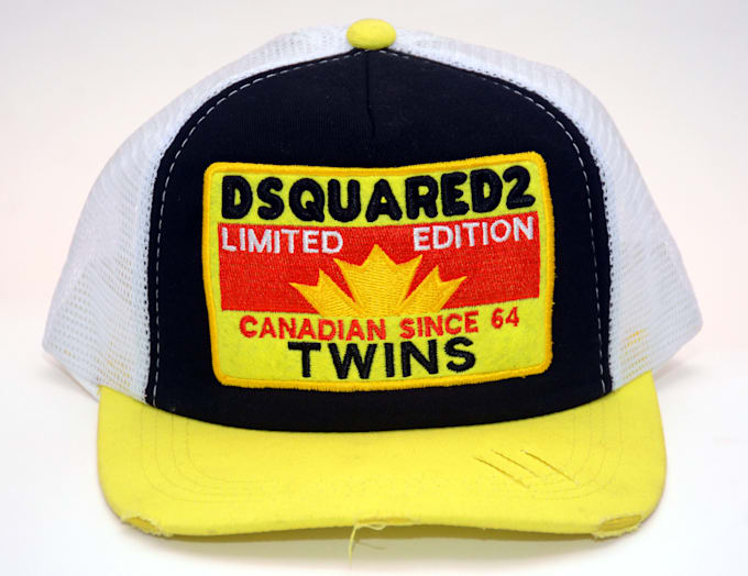 digitize caps, hats and left chest logo for embroidery