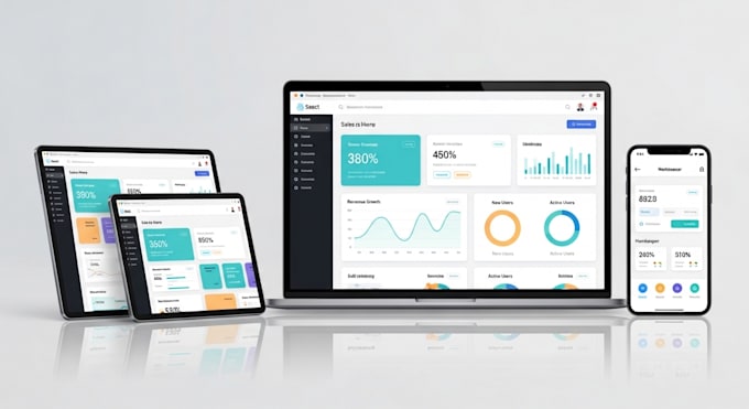 build custom admin panels and saas dashboards