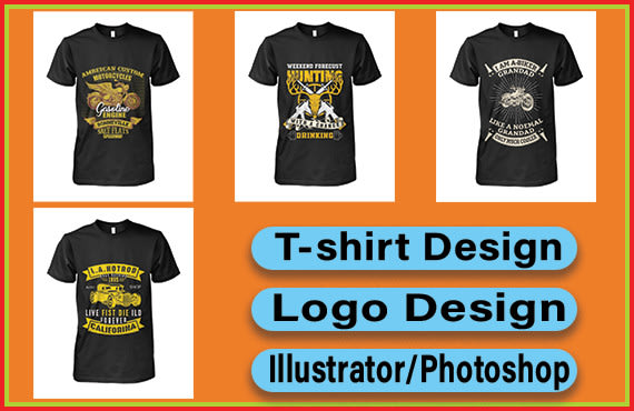 do creative custom t shirt design 24 hours