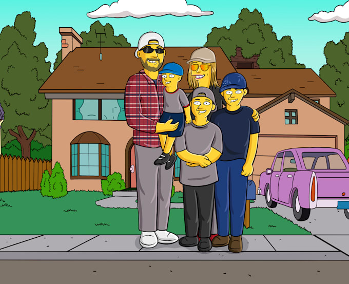 create a simpson version of yourself