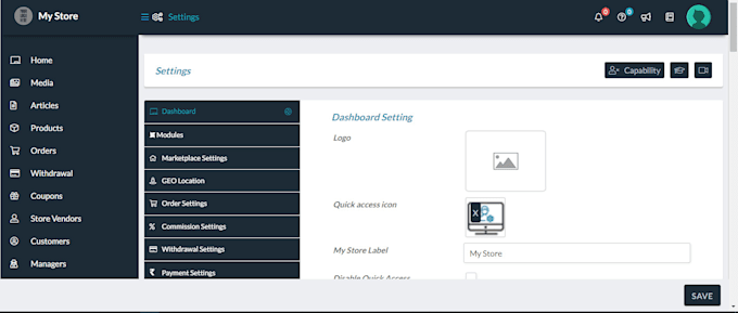 develop multi vendor ecommerce website
