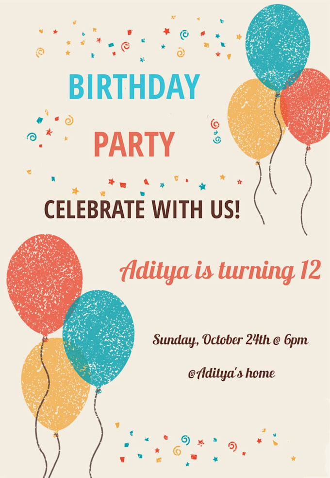 do unique invitations for any special occasion