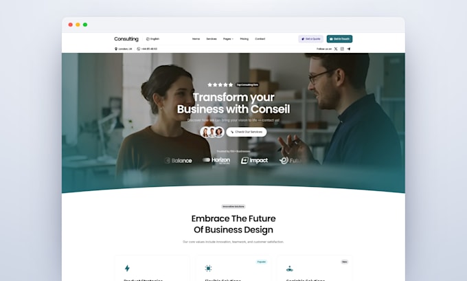 design, redesign or build a custom wordpress website with elementor