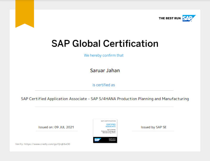 be your sap pp, qm and pm consultant