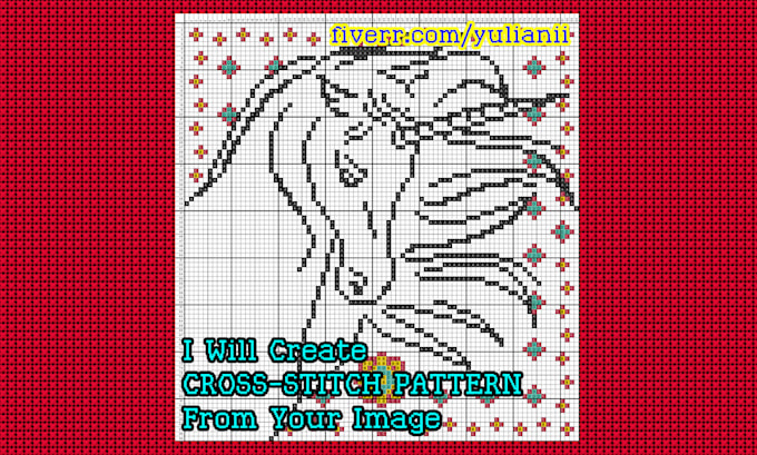 create cross stitch pattern from your image