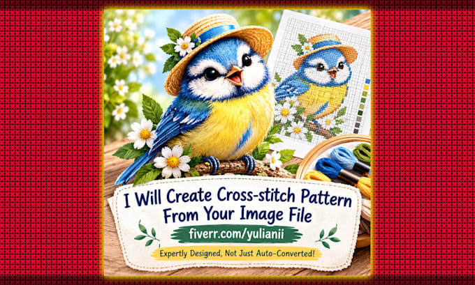 create cross stitch pattern from your image