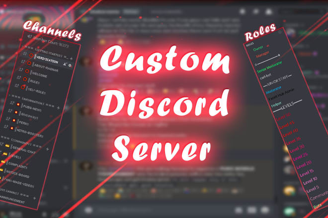 make your very own custom discord server