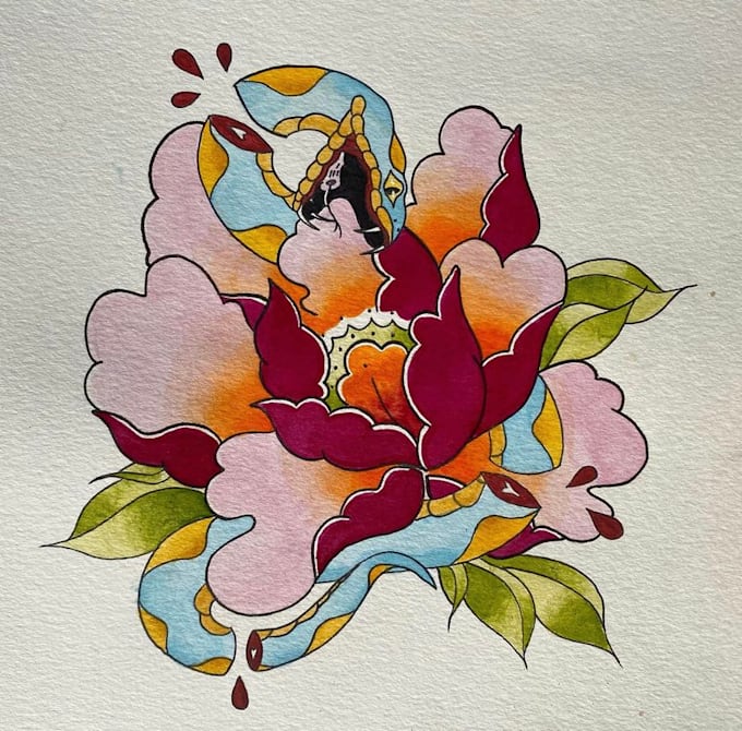 Design custom sticker or tattoo design by Hichewyy Fiverr