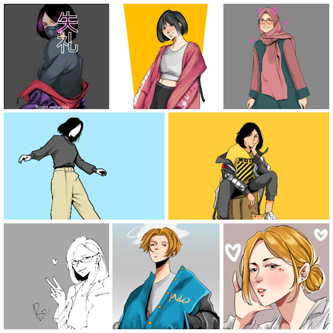 make your photo into anime character or cartoon character