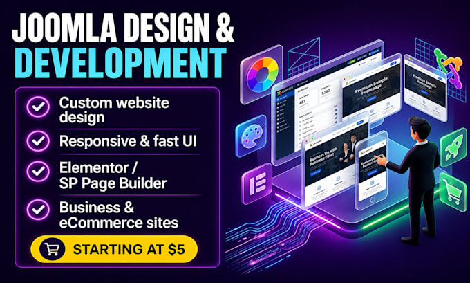 fix customize and develop your joomla website professionally