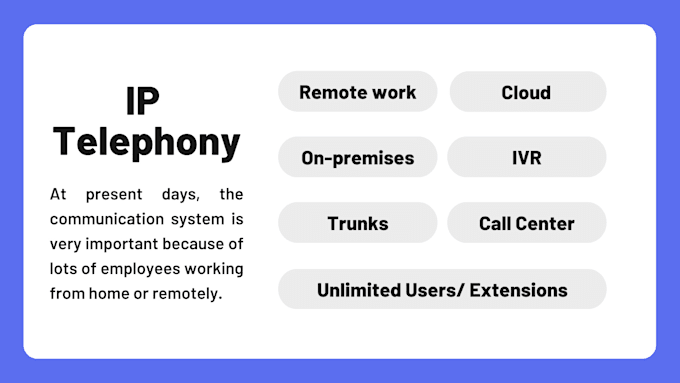 configure 3cx or freepbx for you