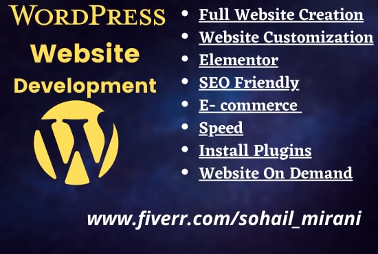 build wordpress website seo and mobile friendly