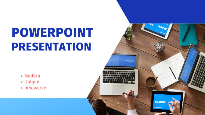design creative and innovative powerpoint presentation