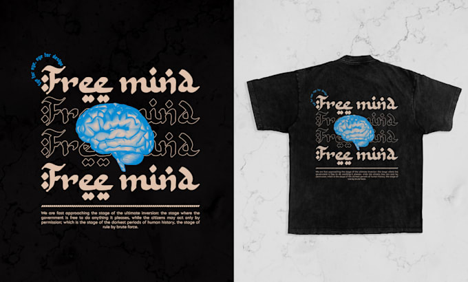 make modern tshirt streetwear design style