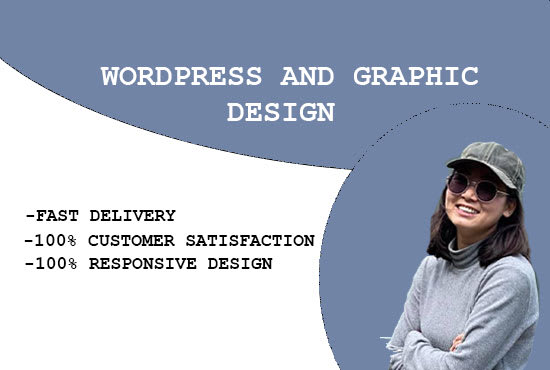 create wordpress website and logodesign
