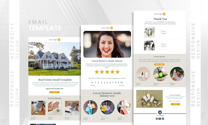 do mailchimp email template design within 5 hours