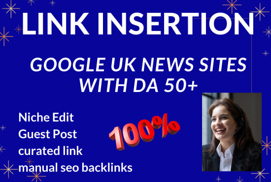 do curated link building inserts niche edits on uk news sites