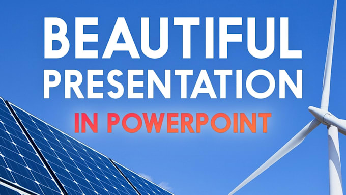 make HQ catchy microsoft powerpoint presentations on any key