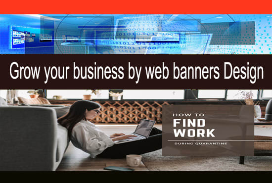create amazing web banners, headers, facebook ads in 24hrs