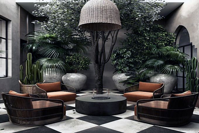 draw personalised 3d interior design renders