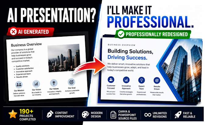 transform your ai presentation into a premium deck