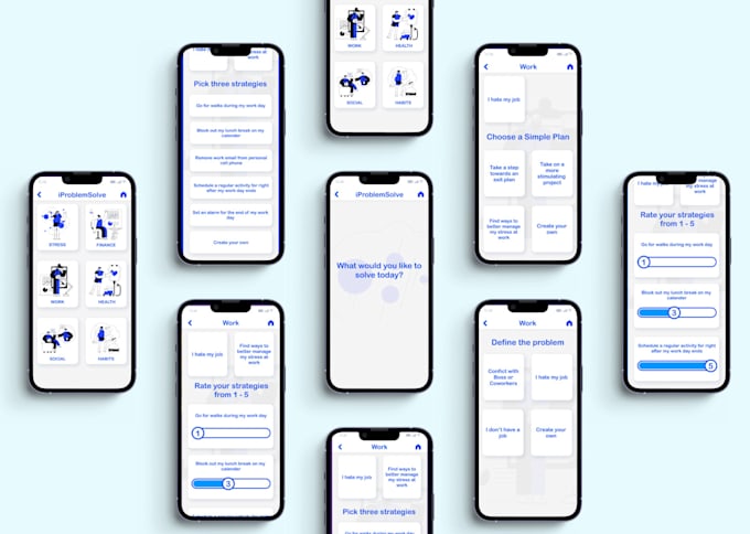 provide UI UX design for your mobile app, website or product