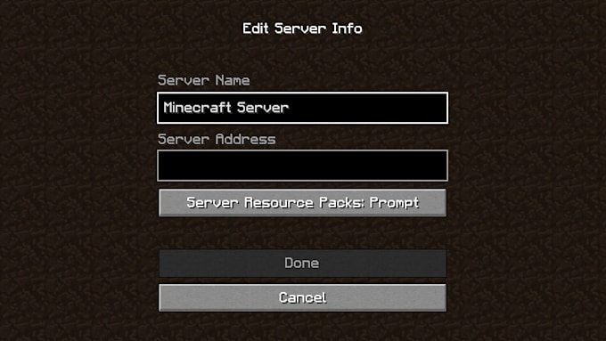Create a minecraft server for you by Flo_photo | Fiverr
